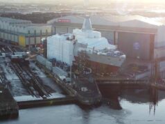 Defence giant about to start work on new warship in Glasgow