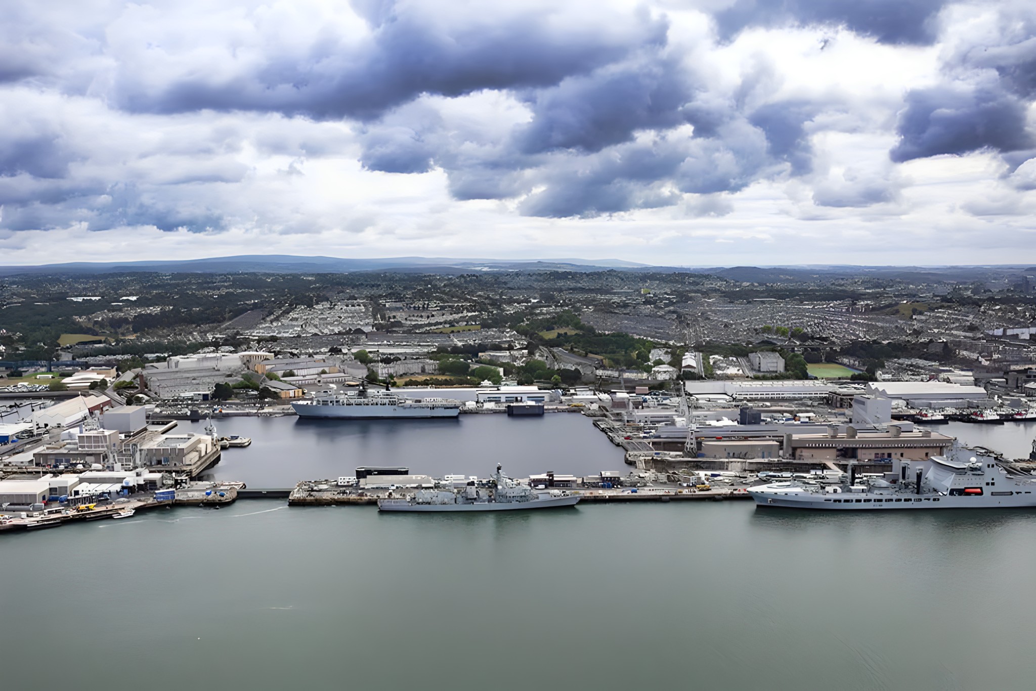 Small fire extinguished on Royal Navy vessel at Devonport