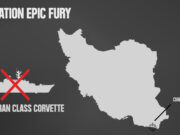 American forces sink Iranian warship