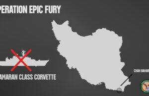 American forces sink Iranian warship