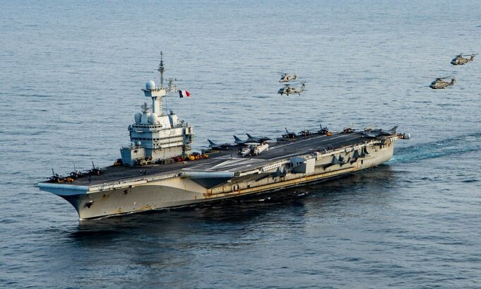 French carrier position exposed by fitness app