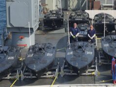 Drone boat targets used in major Indo-Pacific drill