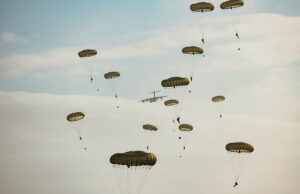 British forces conduct largest parachute jump in decade