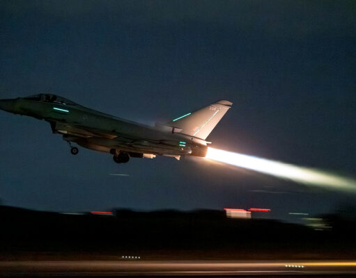 Typhoon jets launched as aircraft tracked near UK