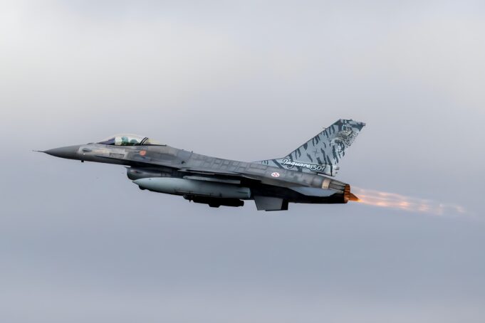 Portuguese F-16s take over Baltic air policing mission
