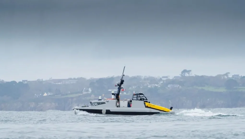 Ariadne the first MMCM vessel conducting trials off the South Coast last year