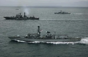 Multiple British naval ships track Russian vessels around UK