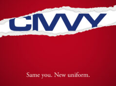 New magazine launching to serve the UK veteran community Promotional banner with a torn white strip revealing blue CMV letters on a red background and the slogan 'Same you. New uniform.'