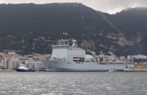 Royal Navy crewless mine-hunter docks in mothership