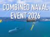Banner for Combined Naval Event 2026 featuring a submarine and torpedoes in the ocean.