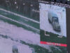 Surveillance display highlighting a truck on a road, with a crosshair overlay and a red 'Tracking ATTACK' label below the image.