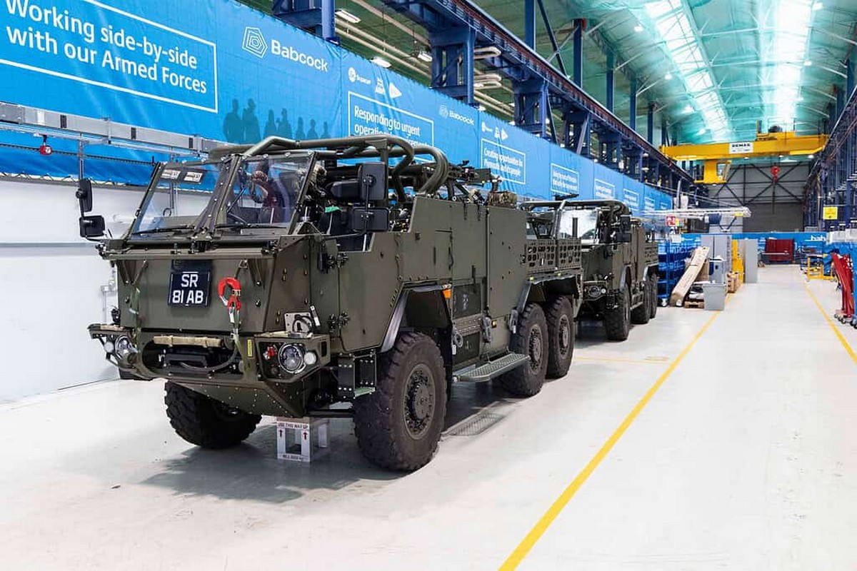 Final Jackal 3 rolls off the line for the British Army