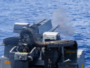 American warship opens fire with new gun in Indian ocean