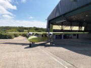 First new UK-built Islander begins ground testing