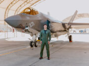 British pilot teaching Americans to fly the F-35C