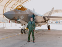 British pilot teaching Americans to fly the F-35C