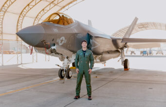 British pilot teaching Americans to fly the F-35C