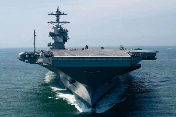 Massive American supercarrier completes trials