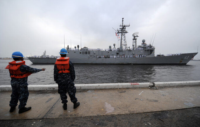 American warship to be destroyed off Scottish coast