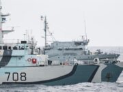 NATO warships train to defend GIUK Gap