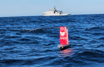 British robot sailboats test submarine picket line