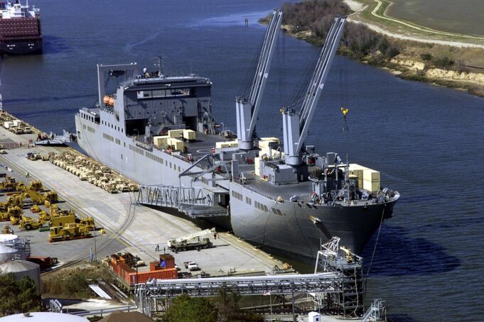 US sealift fleet costs less than five F-35s