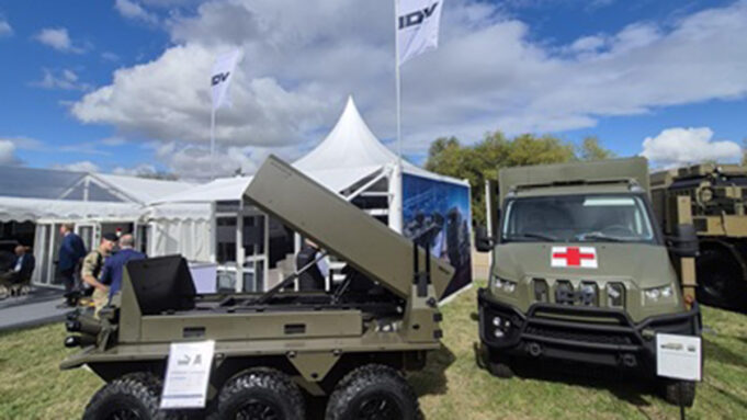 IDV unveils upgraded British VIKING UGV with EW and strike roles