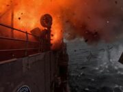 British and US forces obliterate target off Scottish coast