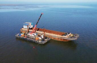 Vessels installed as targets at UK weapons range