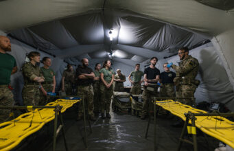 Commandos build underground hospital near Glasgow