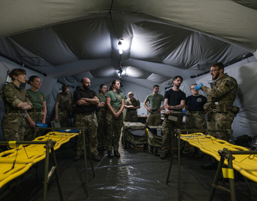 Commandos build underground hospital near Glasgow
