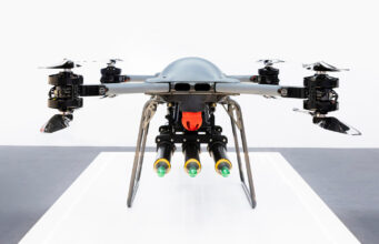 British drone downs attack drones with guided rockets