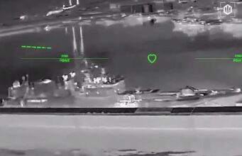 Ukrainian strikes blast Russian frigates at Novorossiysk