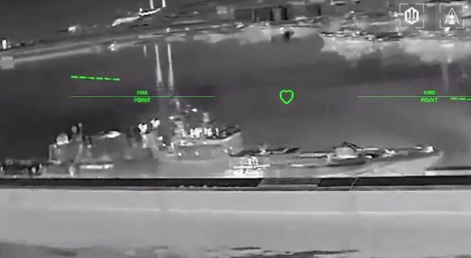Ukrainian strikes blast Russian frigates at Novorossiysk